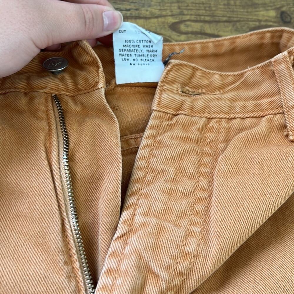 Vintage 90’s BONGO Light Brown High Rise Cotton Mom-Jeans - Picture 8 of 12